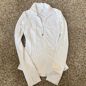 Lululemon define jacket size 2 in white